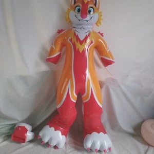 MADE TO ORDER Tiger Inflatable Costume - Foto 1 di 18