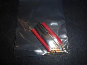 3.0mm Gold plated Bullet Banana Plug Connector Male/Female 4 x Pairs - Picture 1 of 2