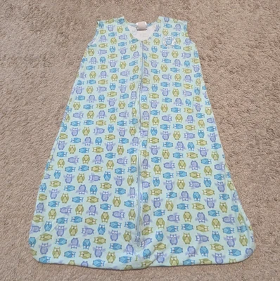 Halo Sleepsack Swaddle Transition Owls Sz L 12-18M Infant Baby Toddler 22-28lbs - Image 1 of 4