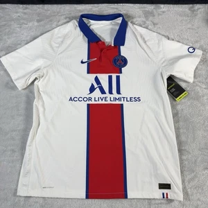 Nuova maglia XL Nike PSG Paris Saint-Germain 20/21 Vaporknit Away CD4188-101 uomo - Foto 1 di 5