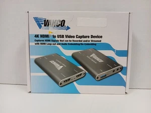 Vanco 4K HDMI to USB Video Capture Device - Afbeelding 1 van 3