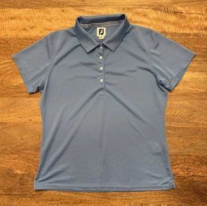 FootJoy FJ Golf Polo Shirt Women’s Size 16 Blue - Foto 1 di 5