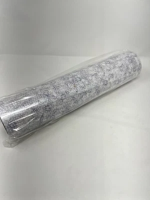 "Rollo de papel de regalo Chanel vintage vacaciones 2005 blanco plata 18"" vintage" Foto 1 de 4