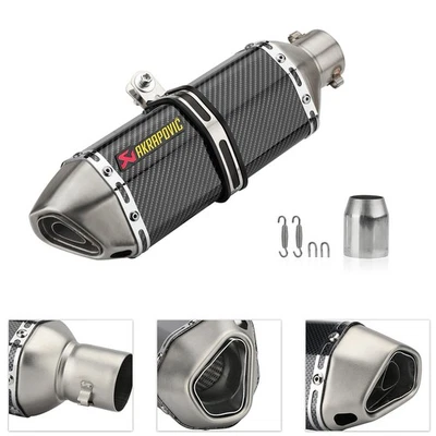 Motorcycle Muffler Exhaust Pipe DB Killer For YZF R6 R1 GSXR750 Ninja 250R 650R - Image 1 of 4