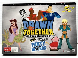Drawn Together The Complete Series Plus The Movie Party In Your Box DVD - Picture 1 of 15