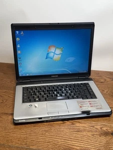 Toshiba Satellite L300-1BW Laptop 15.4" 1GB RAM 160GB HDD Damaged Faulty KEYS - Picture 1 of 19