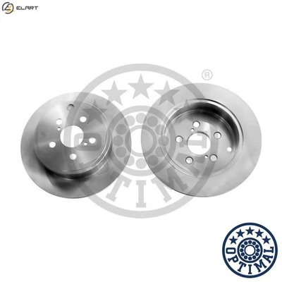 2x BRAKE DISC BS-8398C FOR TOYOTA 1ZZ-FE 1.8L 2AZ-FSE 2.4L 1CD-FTV 1AZ-FE 2.0L - Image 1 of 4