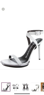 Alexander Wang White Heels - Image 1 of 4