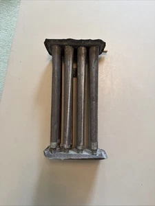 Antique Tin Candle Mold 8 Tube Rustic Farmhouse Homestead - Picture 1 of 3