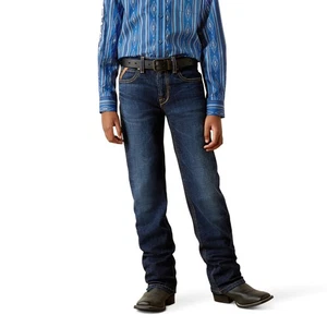Ariat Youth Boy's B5 Harvey Straight Leg Pima Denim Jean 10061710 - Picture 1 of 35