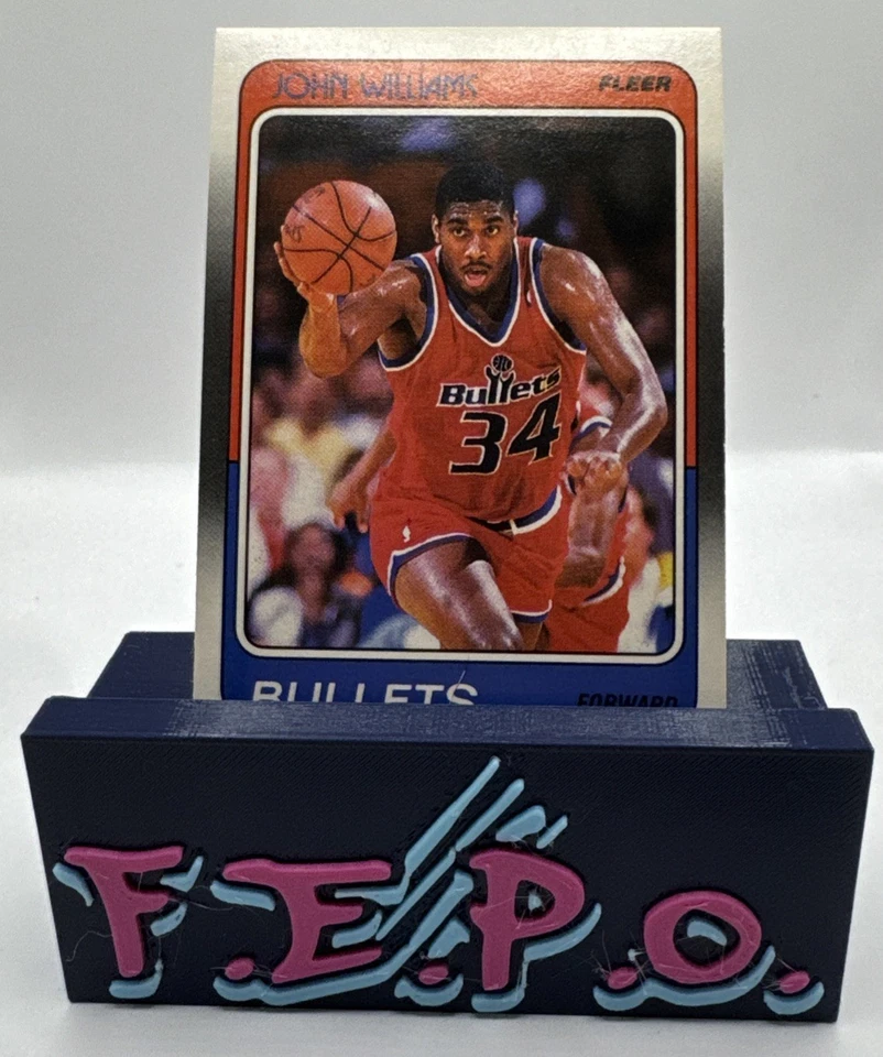 Fleer Washington Bullets 1988-89 John Williams #119 Foto 1 de 2