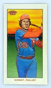 2021 Topps 206 Mike Schmidt Sweet Caporal SP Philadelphia Phillies #19 - Bild 1 von 4