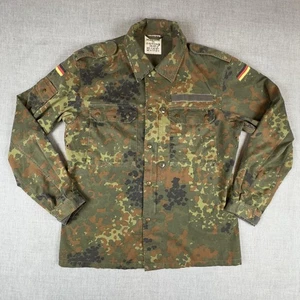Vintage Bundeswehr Flecktarn Feldjacke Herren Large Camo Combat 90s - Bild 1 von 14