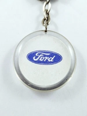 PORTE-CLES - FORD 1960s Garage MONTRÉJEAU Vintage TAUNUS ANGLIA MUSTANG CORTINA - Photo 1/3