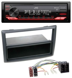 JVC DAB MP3 Bluetooth USB Autoradio für Renault Megane Scenic ab 07 schwarz - Bild 1 von 7