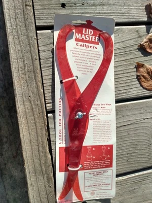 Pinzas Lid Master - una herramienta para alfareros - NOS Foto 1 de 3