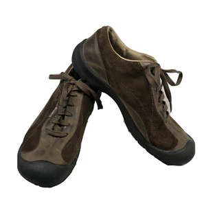 Keen braune Leder Wildleder Wanderschuhe Damengröße 9,5 SM 0608 - Bild 1 von 8