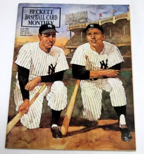 Beckett Baseball Card Mensile Giugno 1991 Numero #75 "Yankee Fantasy" - Foto 1 di 2