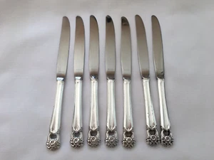 Eternally yours silverplate dinner knives - Picture 1 of 2