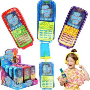 Flip Phone Pop 30g Fruit Flavour Lollipops strawberry,blue raspberry,watermelon - Picture 1 of 4