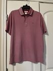 Brax Petter Polo Shirt Men’s Pink Large Short-sleeved Small Flaw