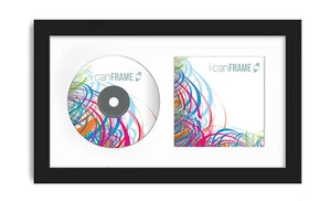 Foto de CD marco negro con montaje de borde biselado  - Imagen 1 de 24