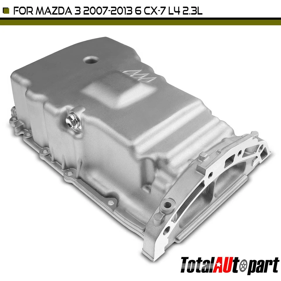 Новый масляный поддон двигателя для Mazda 3 2007-2013 6 2006-2007 CX-7 2007-2012 2,3 л бензиновый - Изображение 1 из 4