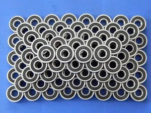 100 Stück 609 2RS (9x24x7 mm) Kugellager Miniaturkugellager - Bild 1 von 1