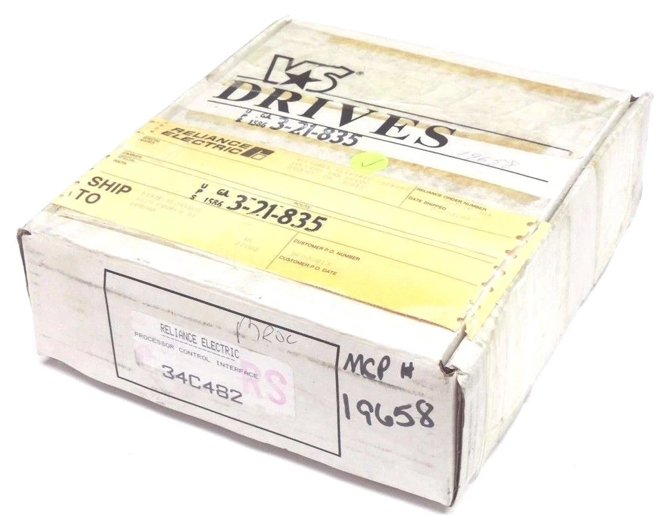 NIB RELIANCE ELECTRIC 34C482 PROCESSOR CONTROL INTERFACE KIT - Image 1 of 4