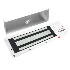 VIS-ML1200LED-WH - Weiß 1200lb Elektromagnetschloss für Innenbereich mit LED-Sensor - Bild 1 von 4
