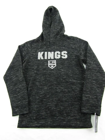 Los Angeles Kings Sweatshirt Boys Large 12/14 Hoodie Pockets NHL Hockey Logo Cover
