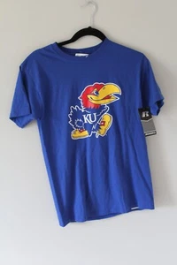 Camisa pequeña Russell Athletics de la Universidad de Kansas Jayhawks - Big Jay - KU para hombre - Imagen 1 de 11