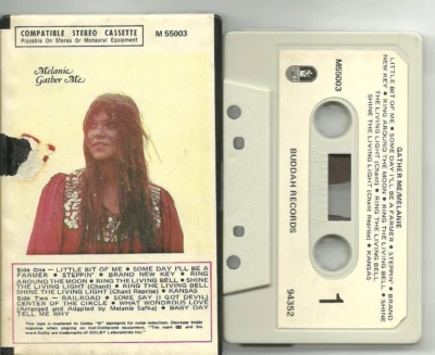 Melanie Gather me (original snap case cassette, 1971 Buddah) - Image 1 of 4