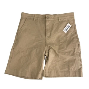 Old Navy Shorts Girl's 14 Brown Khaki 7" Inseam Bottoms NWT - Picture 1 of 11