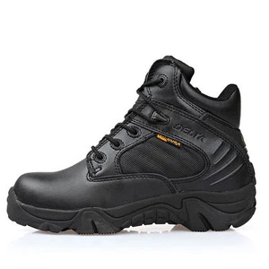Delta Tactical Desert Hunting Lightweight Combat Shoes Leather Ankle Short Boots - Picture 1 of 6