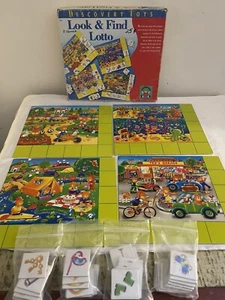Discovery Toys Game Look & Find Lotto Game Visual Pattern Recognition Complete - Picture 1 of 1