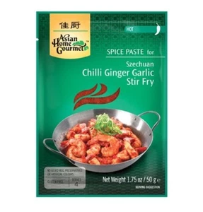 Szechuan chile jengibre ajo pasta de especias 50g 4 pers. chile jengibre ajo revuelto - Imagen 1 de 1