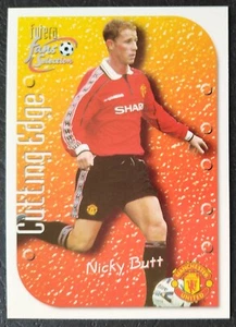 8 tarjetas coleccionables Nicky Butt Manchester United selección de aficionados de Futera 1999 - Imagen 1 de 2