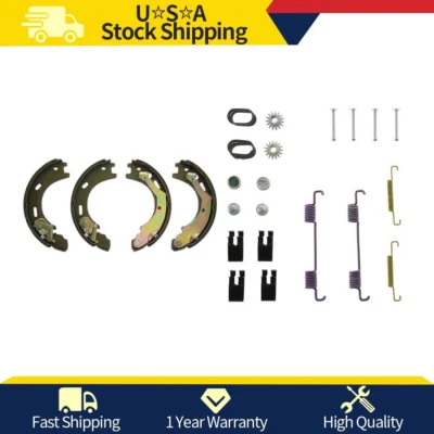 Kit de sapata e ferragens de freio de estacionamento central 2 peças traseira para Land Rover LR3 2005-09_t - Imagem 1 de 4