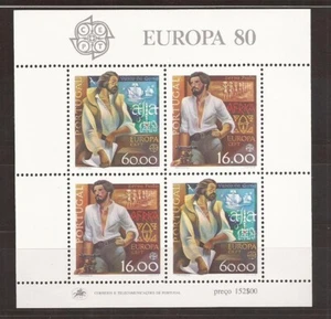 [32] Portugal, 1980, Block, postfrisch** Europa CEPT - Bild 1 von 1
