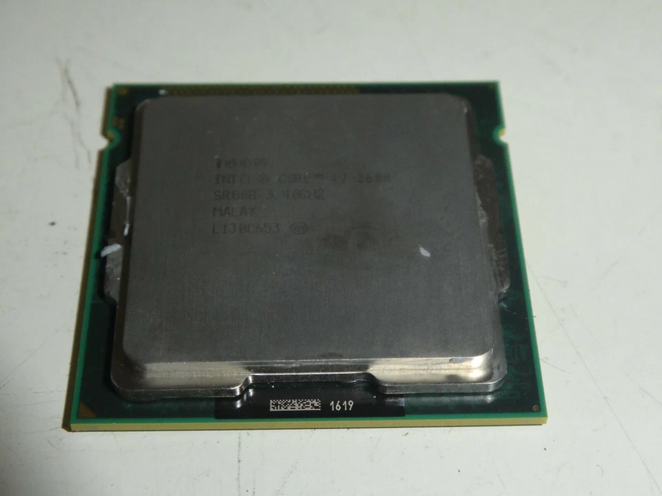 Intel Core i7-2600 SR00B CPU 3,4GHz Sockel 1155 H2 Computer PC Prozessor - Bild 1 von 1