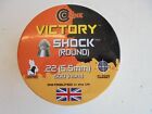 SMK victory shock (round) .22 Airifle pellets x 250 sample pack.