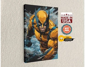 Poster Anime Stampa su Tela Guerriero Immortale Vendetta Pipistrello Film Wall Art - Foto 1 di 6