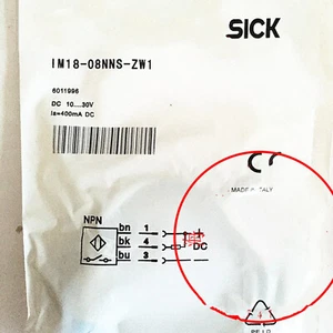 ONE NEW SICK IM18-08NNS-ZW1 6011996 Photoelectric switch Fast Shipping - Picture 1 of 3