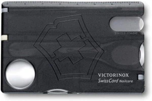 Victorinox Nail Care Set Polish Swiss Card T3 Black 0.7240 From Japan New - Picture 1 of 2
