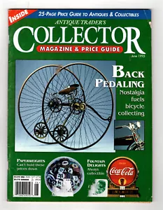 Antique Trader's COLLECTOR Magazine - June 1995 Bicycles, Soda Fountain - Picture 1 of 8