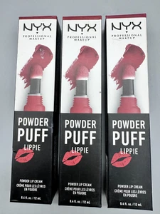 NYX PROFESSIONAL Powder Puff Lippie Lip Cream Liquid Lipstick POP QUIZ #06 /3PK - Picture 1 of 4