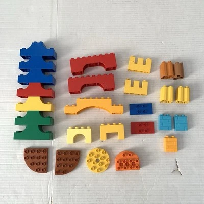 Lego Duplo Bricks Curves Arches Wall Bridge Table Columns Bulk Lot Building - Image 1 of 4