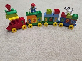 LEGO DUPLO 10558 Number Train Retired Preschool Learn to Count