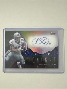 2024 Topps Midnight Cole Beasley Horizon Signatures Auto /3 - Bild 1 von 2